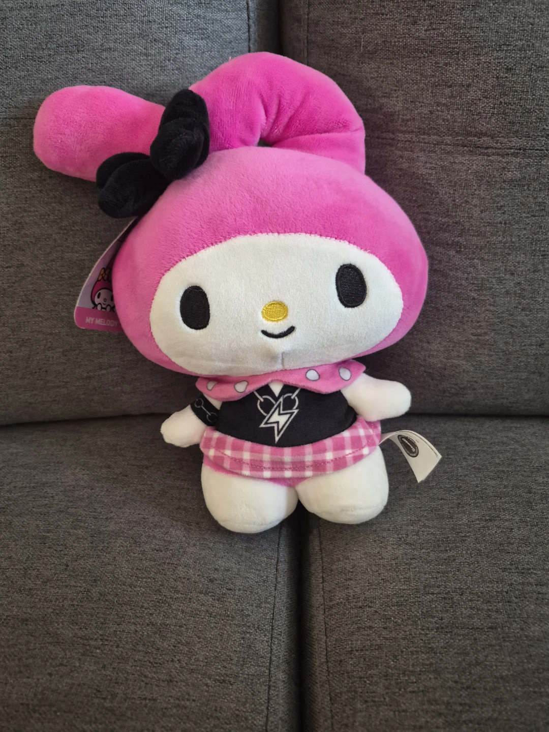 Sanrio My Melody Punk Plaid Plush