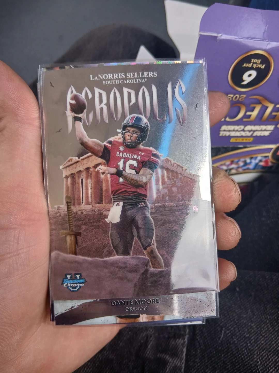 2024 Topps Chrome  Card Lanorris Sellers Acropolis Edition