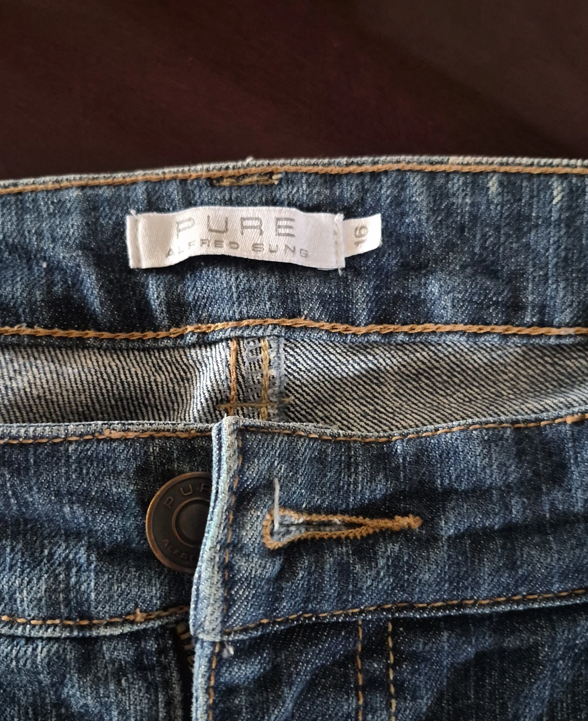 Alfred Sung Pure Women's Jeans Size 16 - photo 3