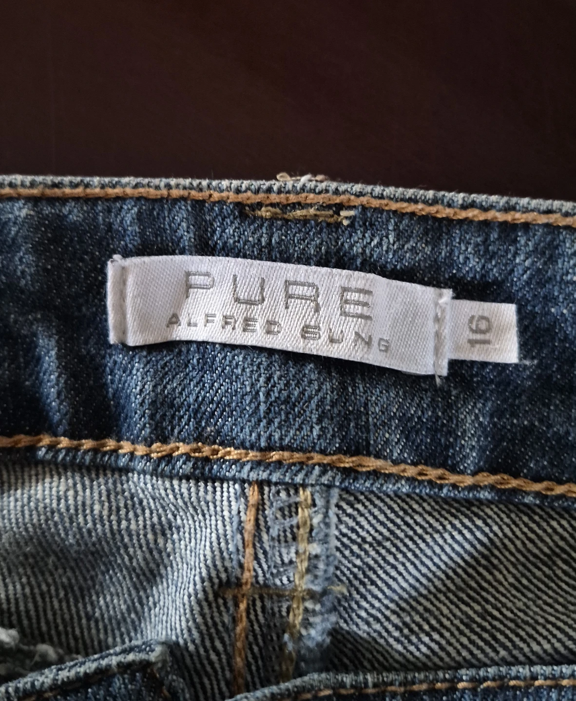Alfred Sung Pure Women's Jeans Size 16 - photo 4