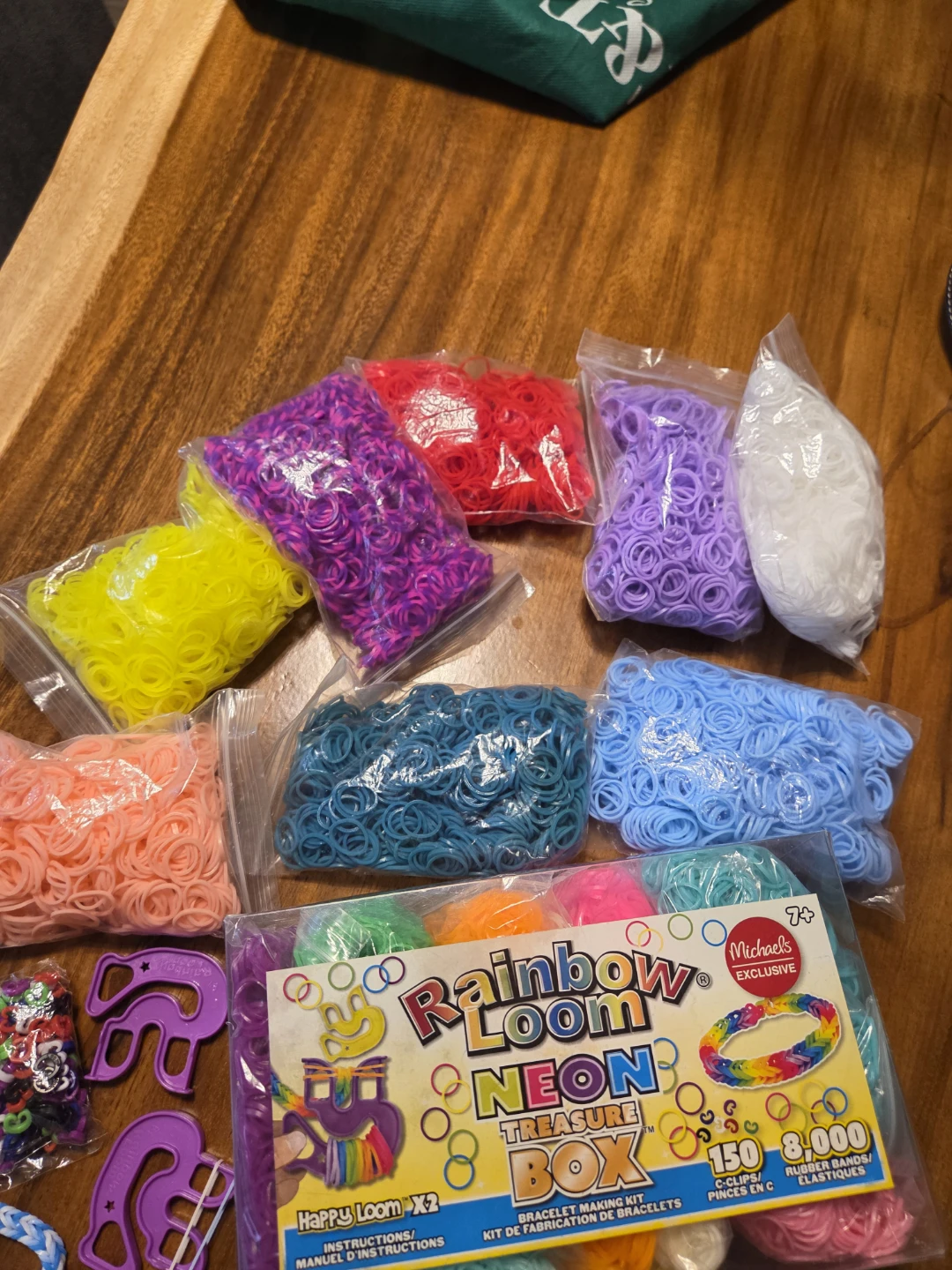 Rainbow Loom Neon Box Bracelet Making Kit - photo 3