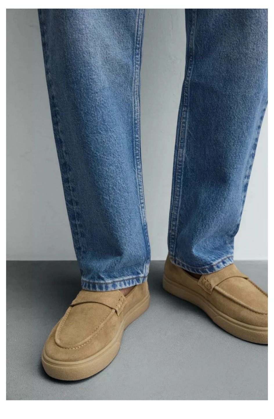 ZARA Man Casual Leather Loafers - Size 40 - photo 2