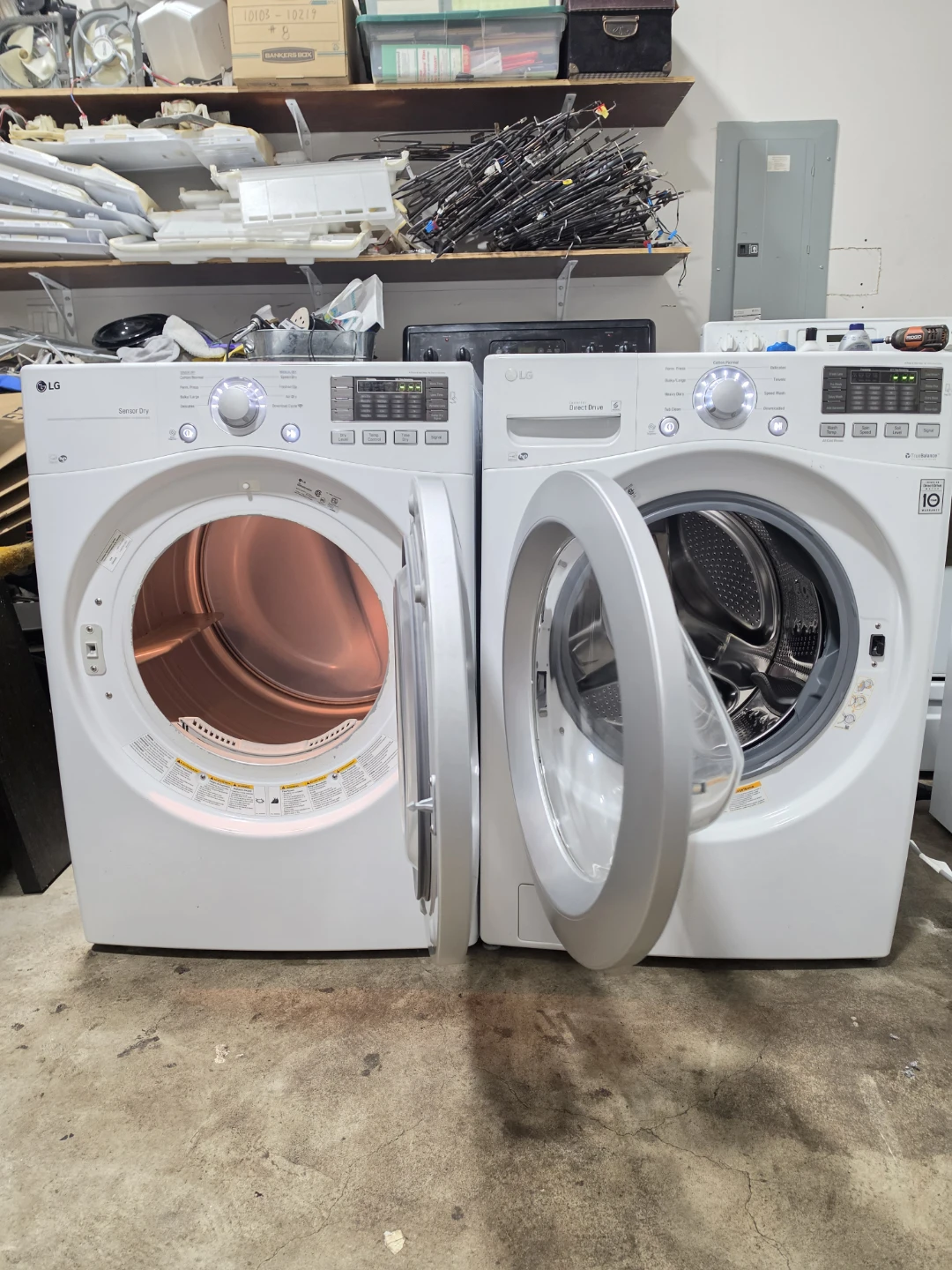LG Front Load Washer & Dryer Set - Delivery Available