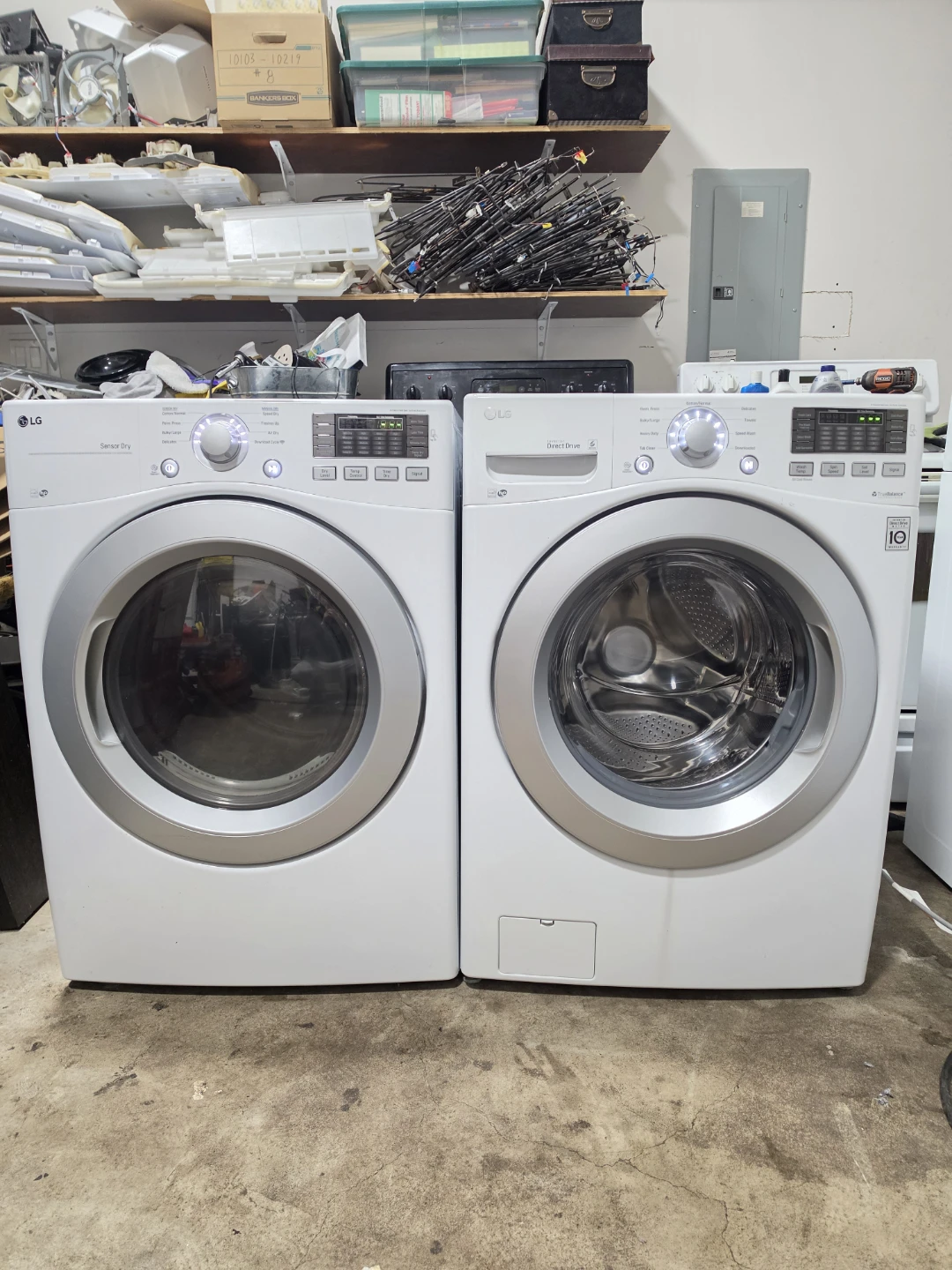 LG Front Load Washer & Dryer Set - Delivery Available - photo 2