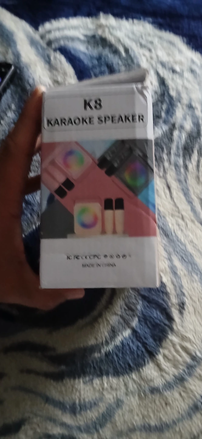 K8 Mini Karaoke Machine Portable Wireless Microphone Speaker - photo 2