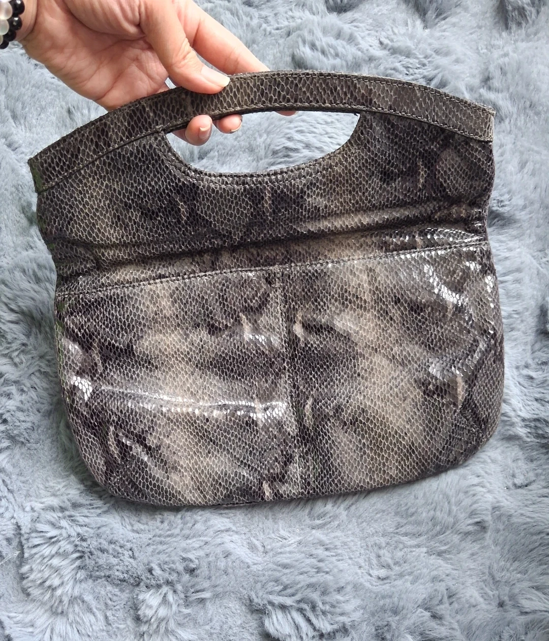Nine West Snakeskin Clutch/Handbag - photo 2