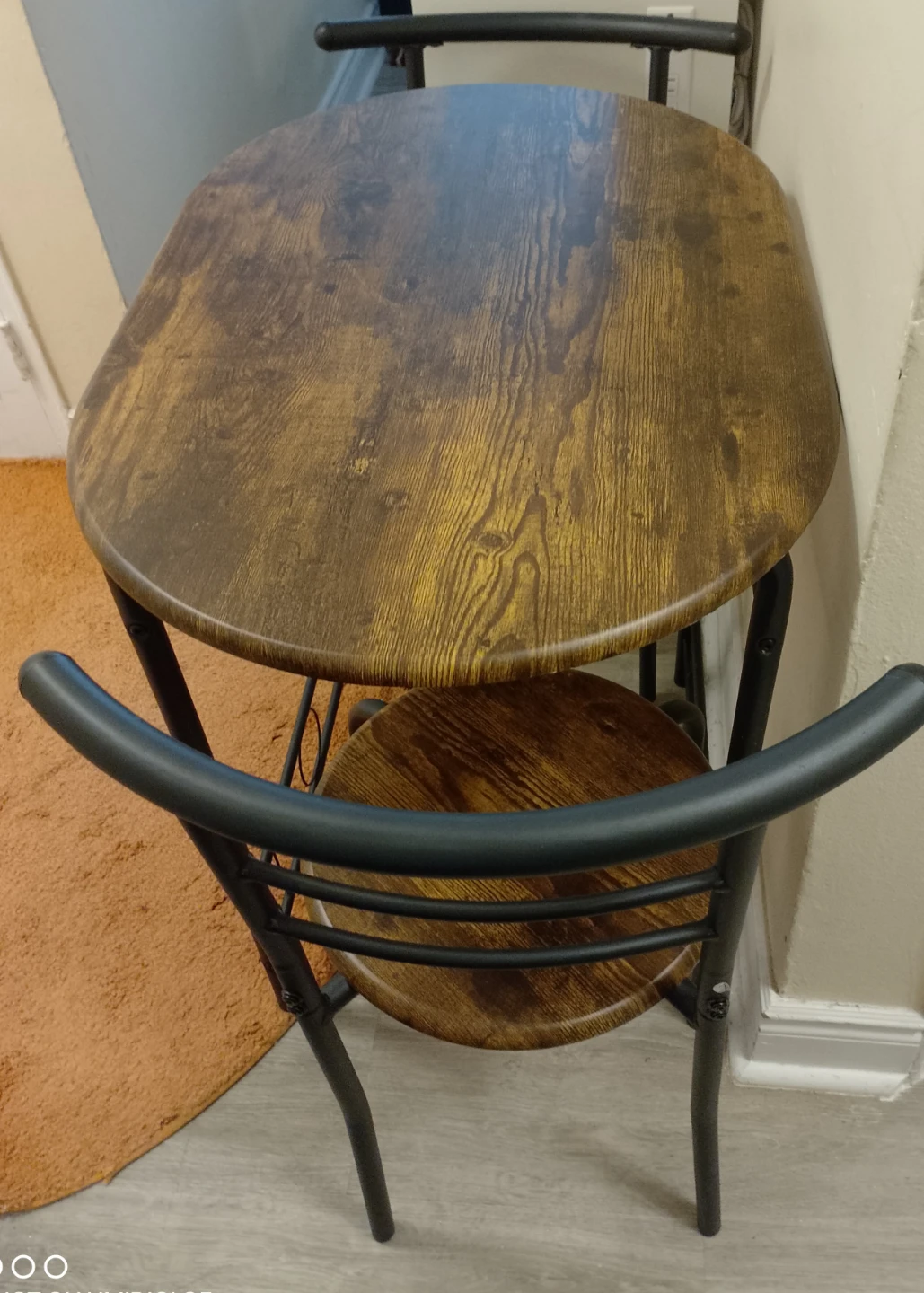 Compact Table and 2 Stools Set - photo 4