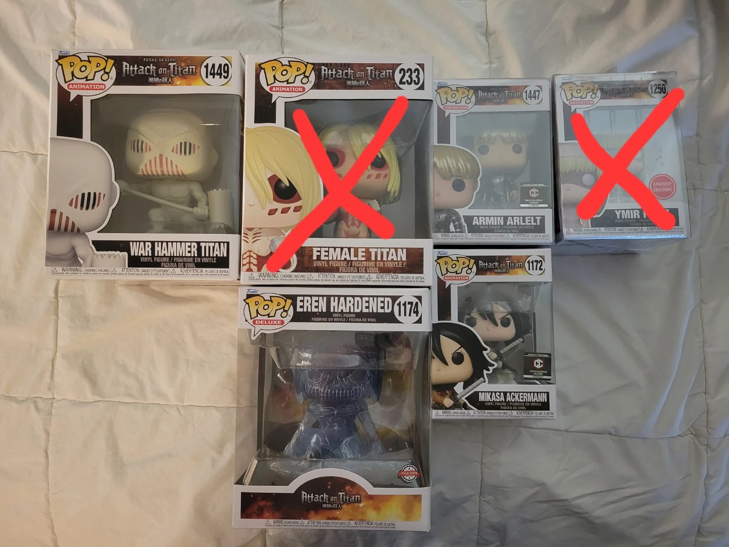 Funko Pop! Attack on Titan Figures - Assorted Characters - photo 2