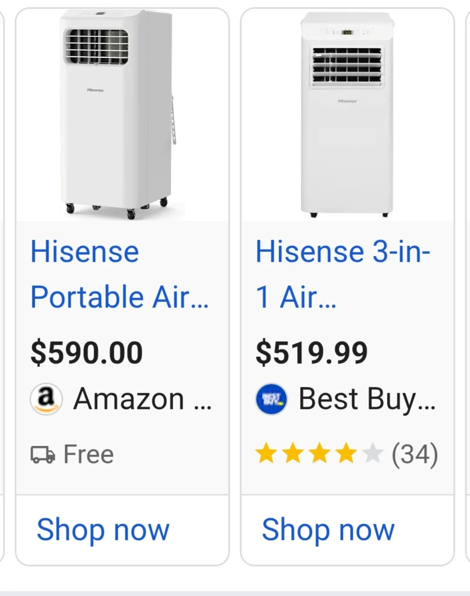 Hisense Portable Air Conditioner - photo 3