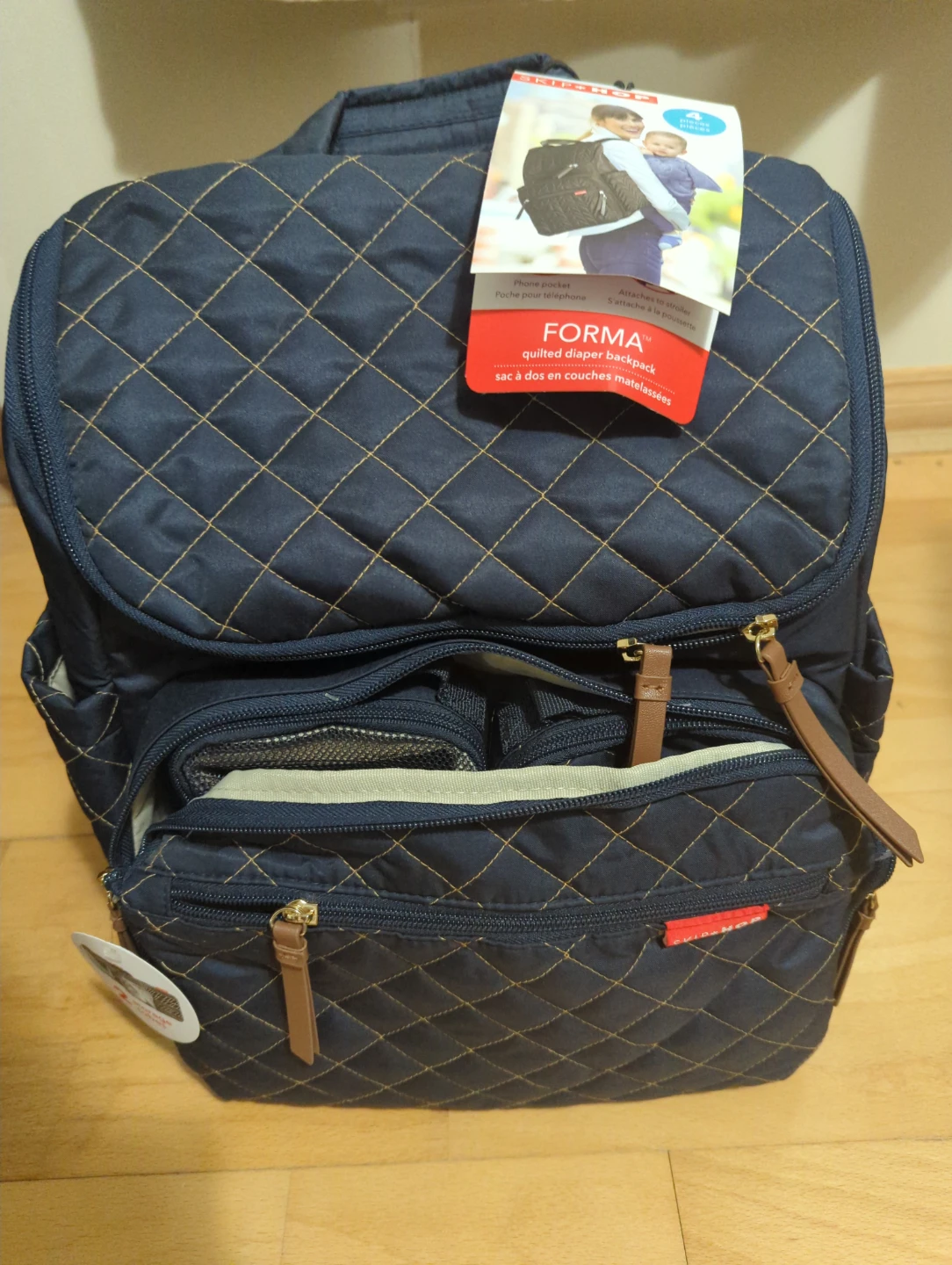Skip Hop FORMA Quilted Diaper Backpack - photo 2