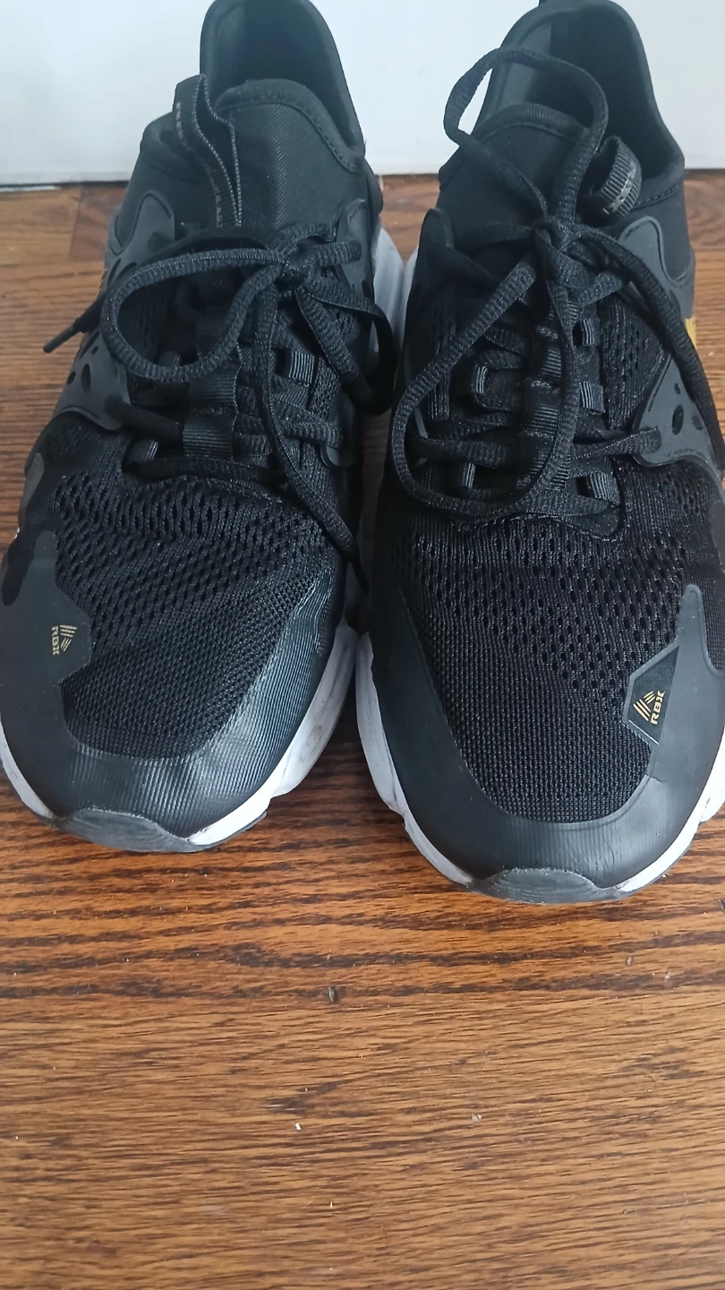RBX "Live Life Active" Black & White Sneakers