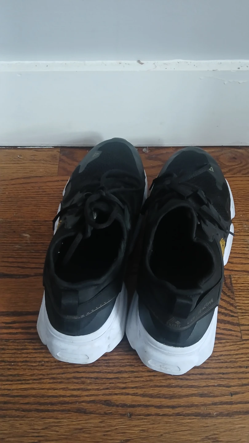 RBX "Live Life Active" Black & White Sneakers - photo 2