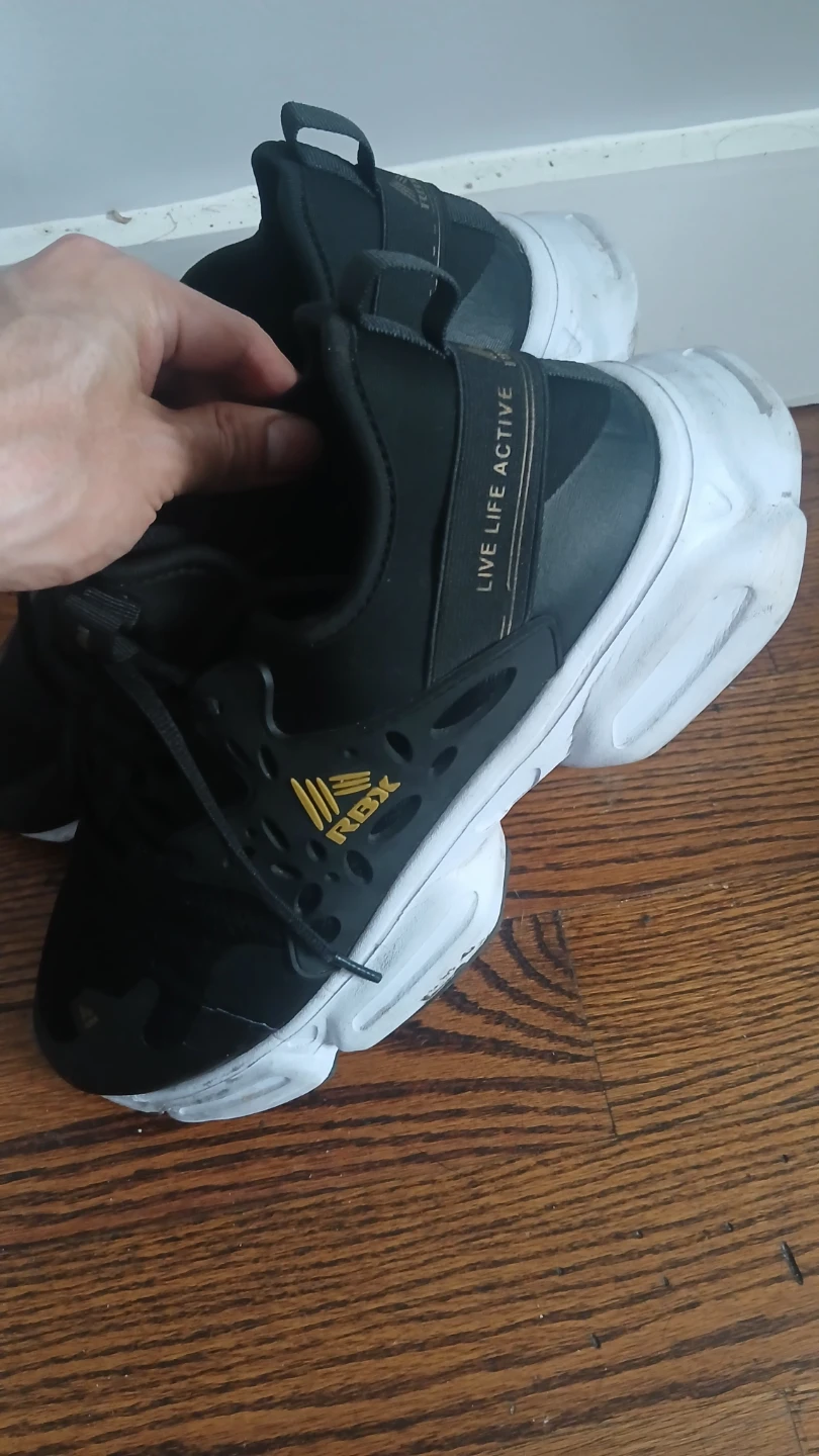 RBX "Live Life Active" Black & White Sneakers - photo 3
