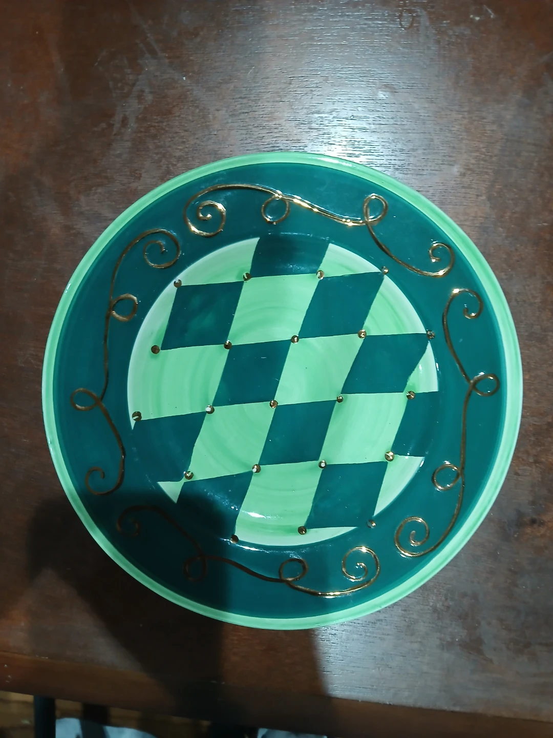 Decorative Ceramic Plates (Set of 3) - photo 2