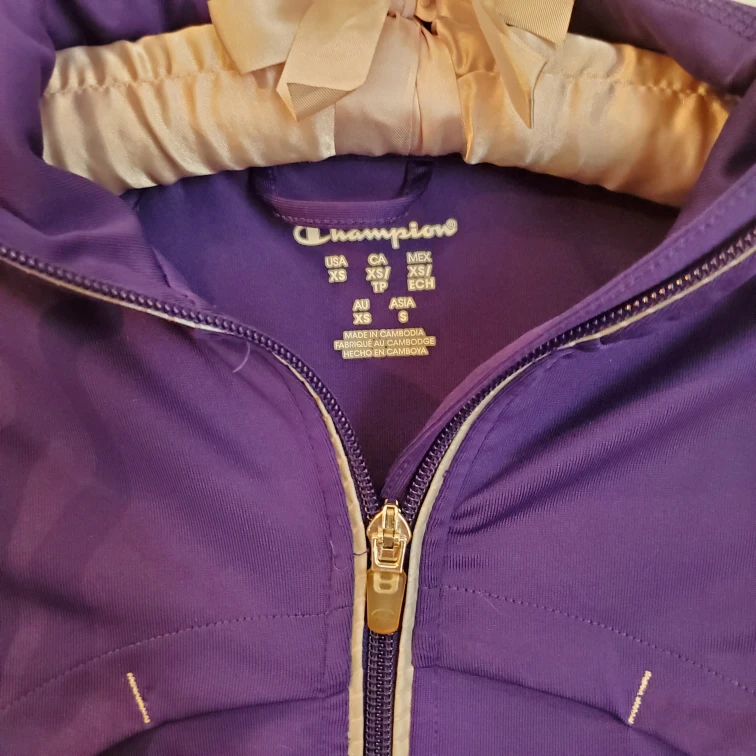 Champion Purple Zip Up Sweater - photo 3