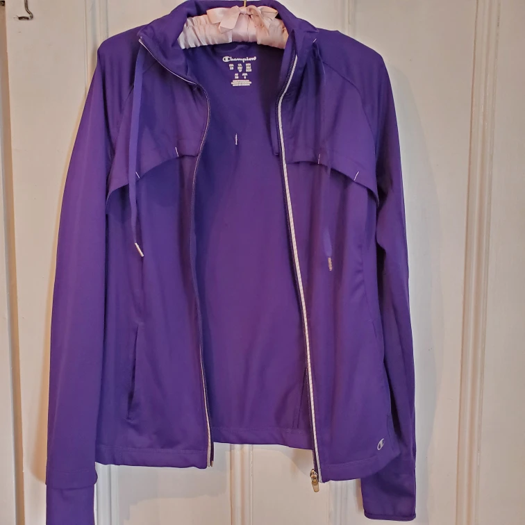 Champion Purple Zip Up Sweater - photo 4