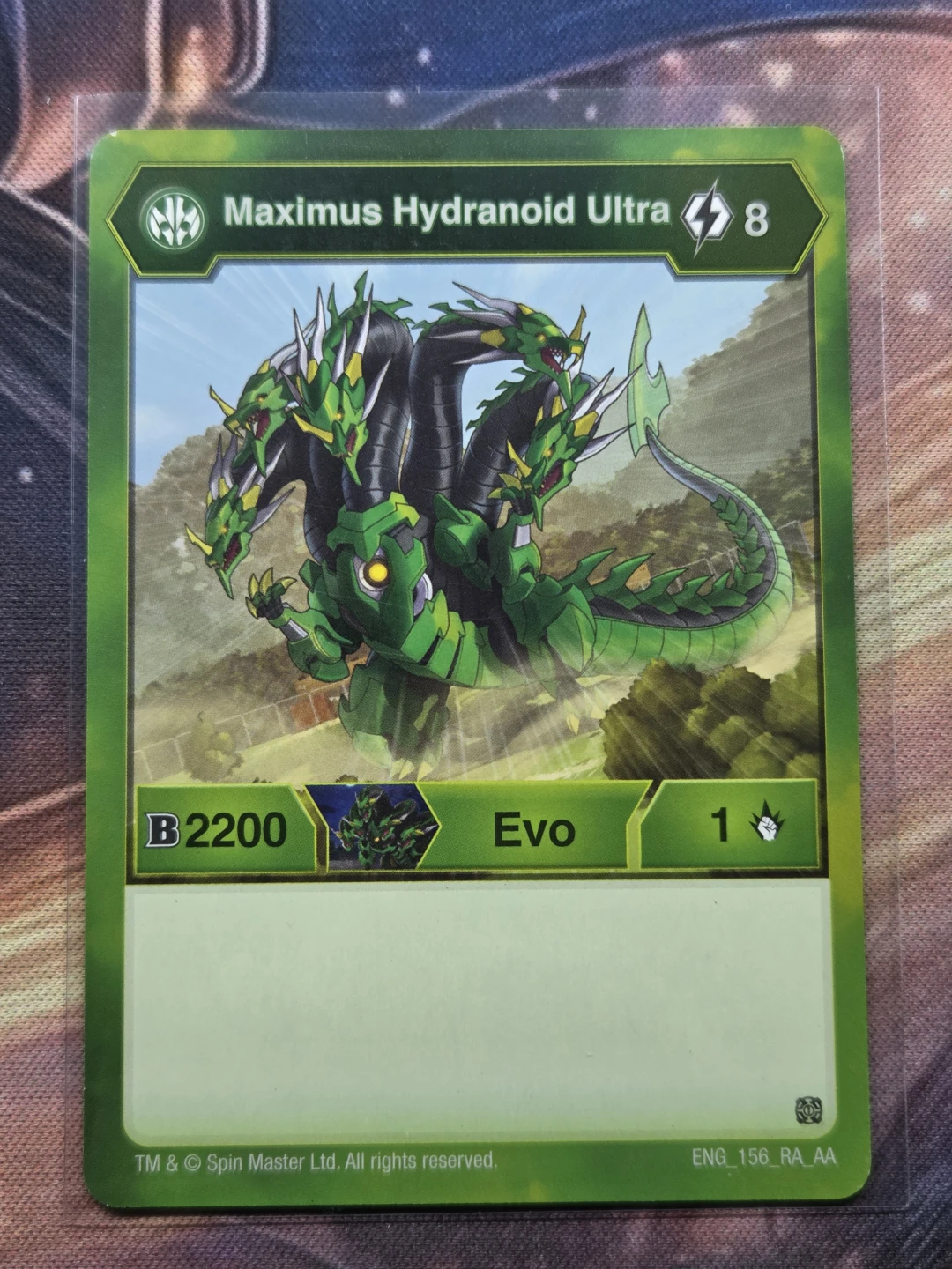 Maximus Hydranoid Ultra Bakugan Card