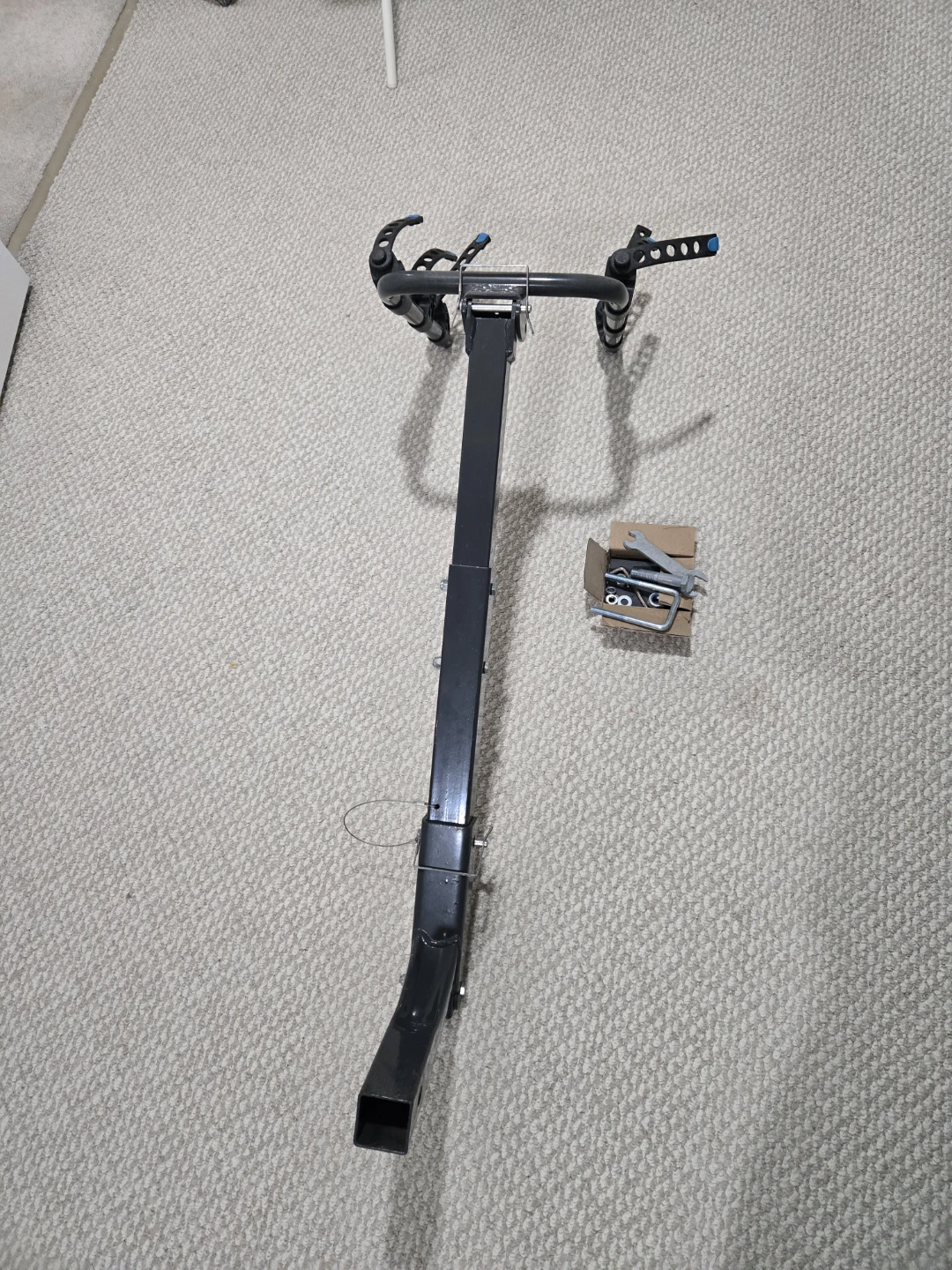 Black Hitch Mount Bike Rack