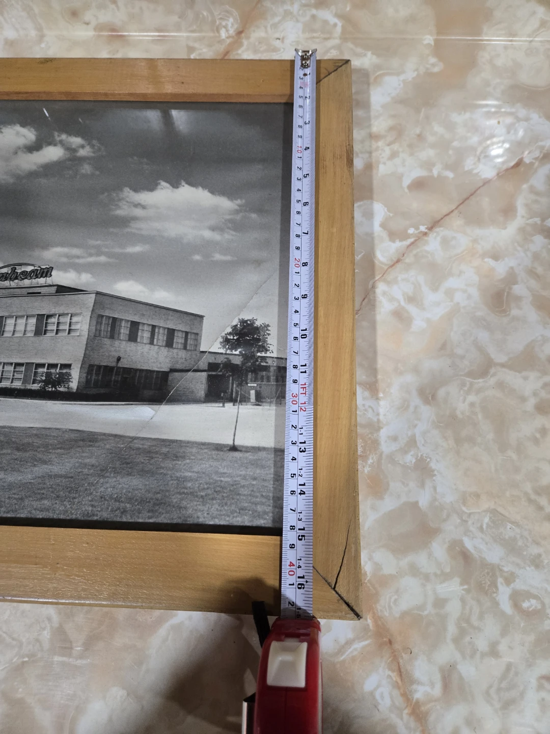 Sunbeam Vintage Building Photo Framed Art - photo 4