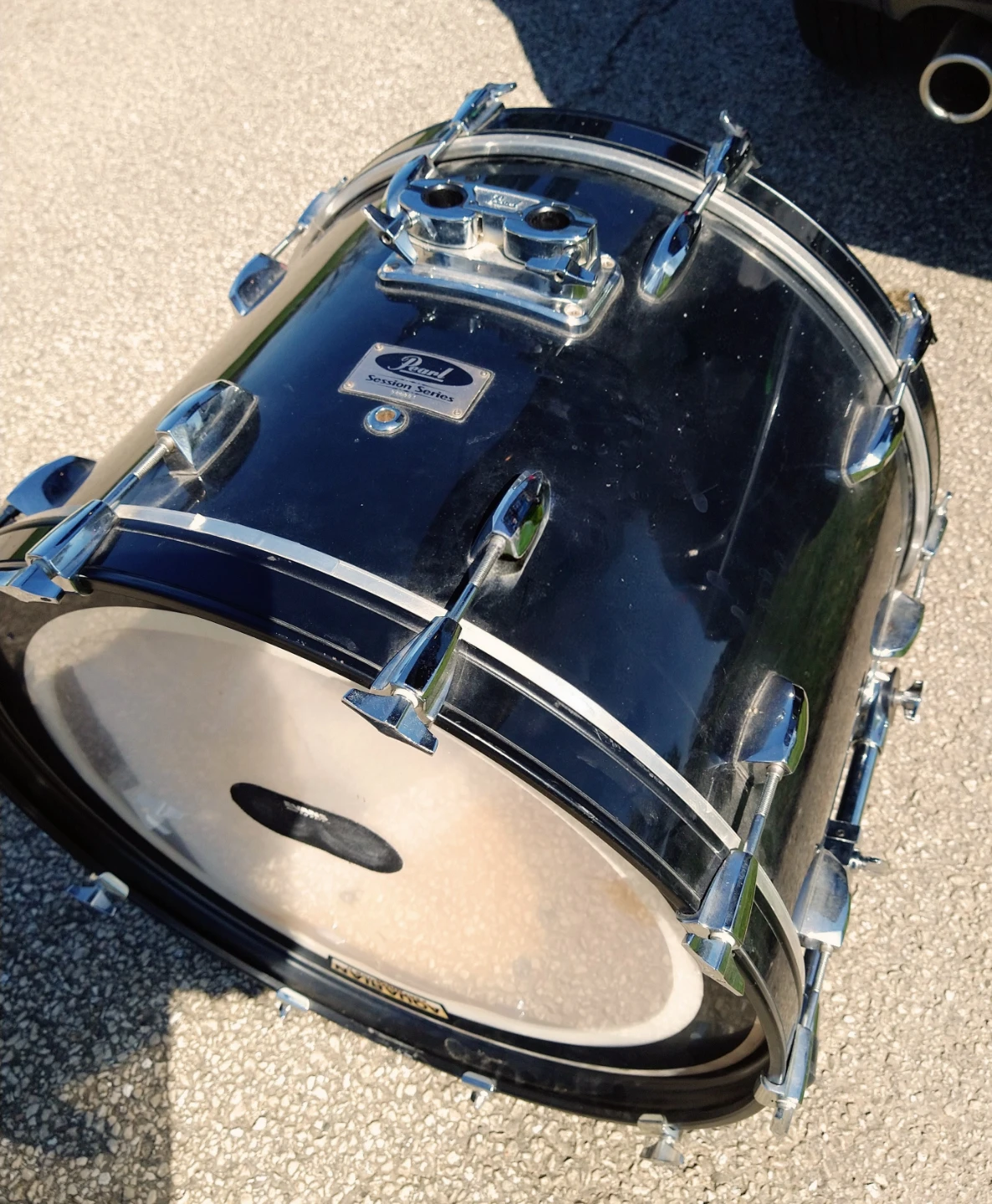 Vintage 1990s Pearl Session Series 22" Bass Drum - photo 2