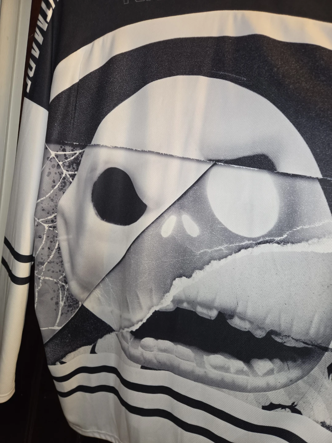 Disney Jack Skellington Hockey Jersey - photo 2