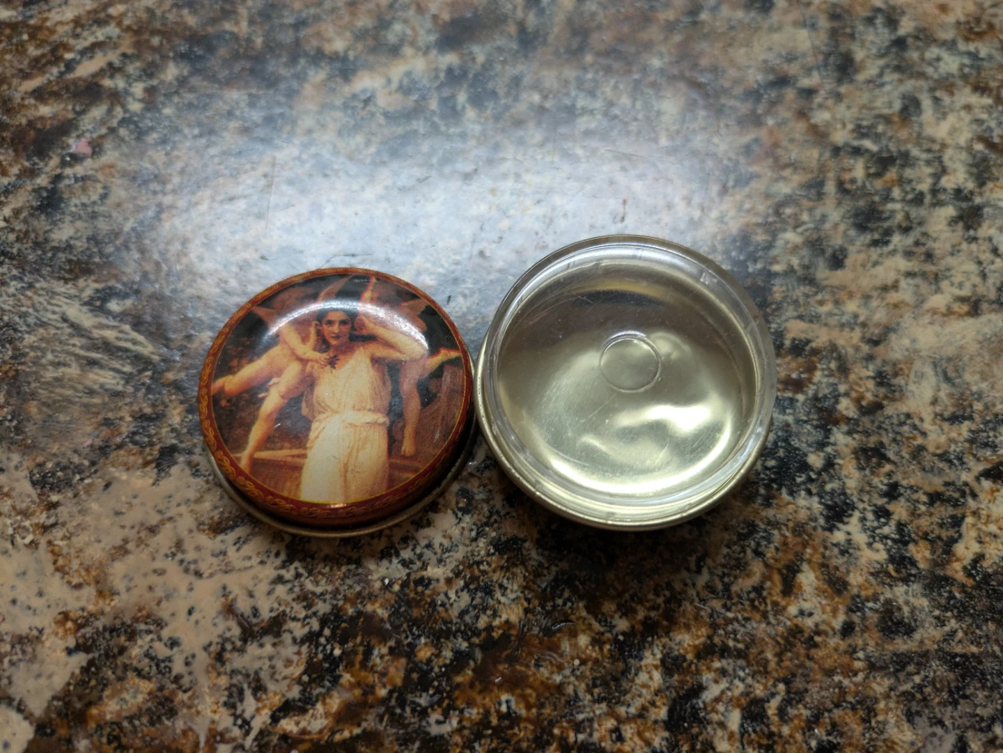 Vintage Tin Pill Case - photo 2