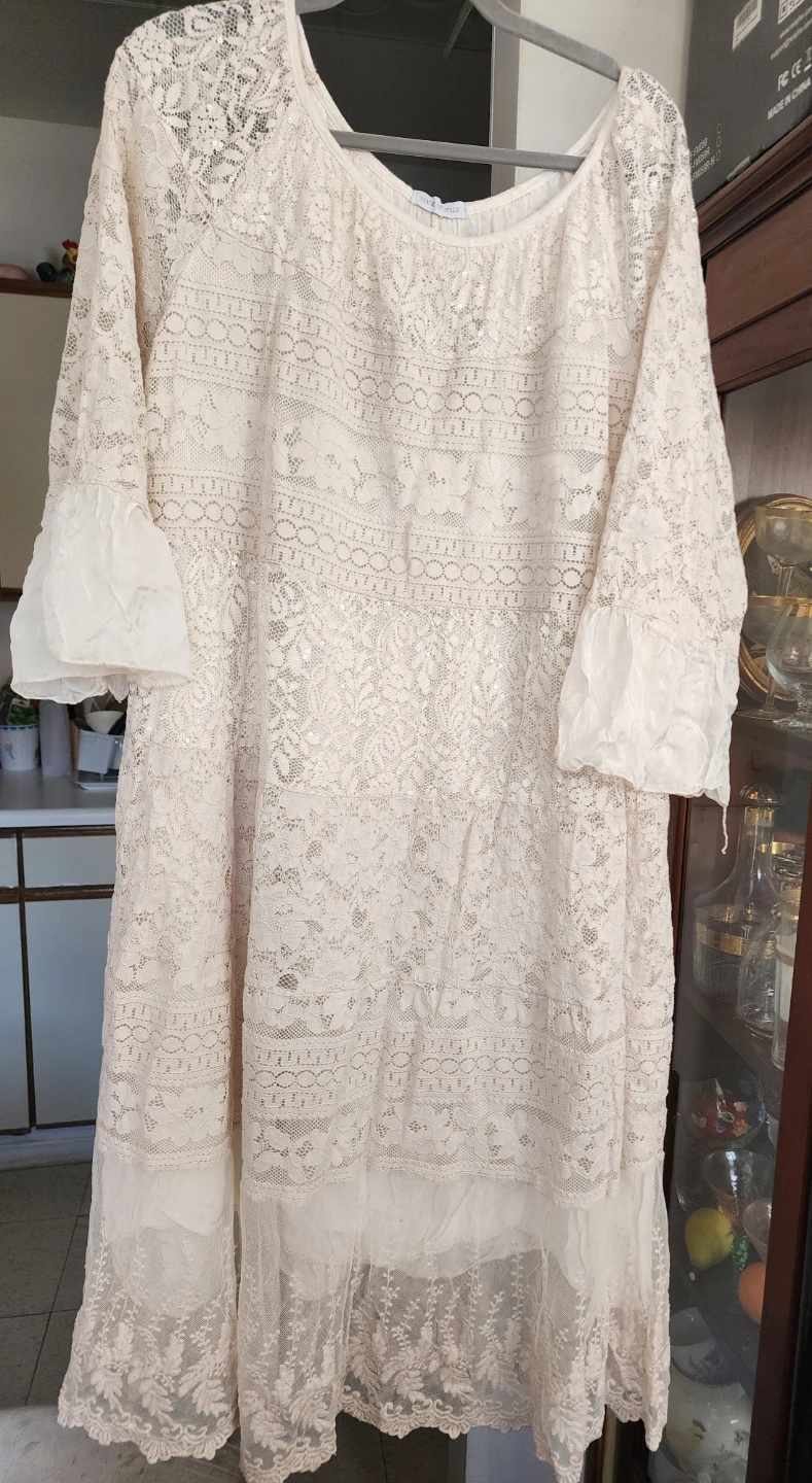 Cream Lace Dress - photo 2