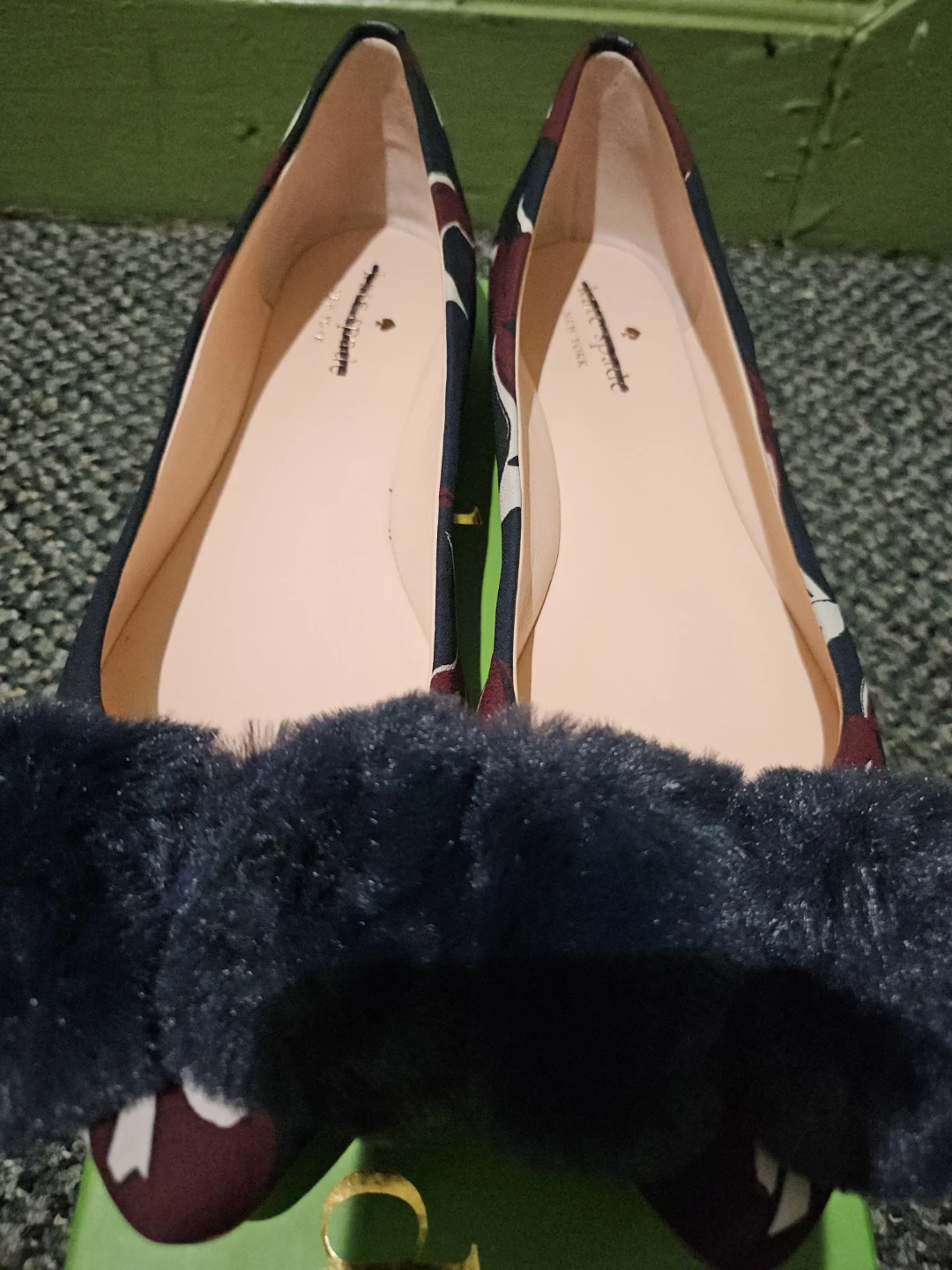 Kate Spade New York Ballet Flats with Fur Detail - photo 5