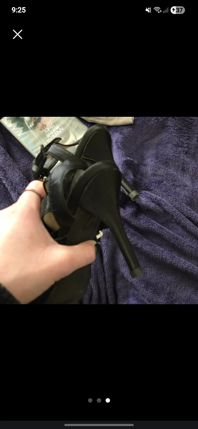 MICHAEL Michael Kors Black Strappy Heels - photo 2