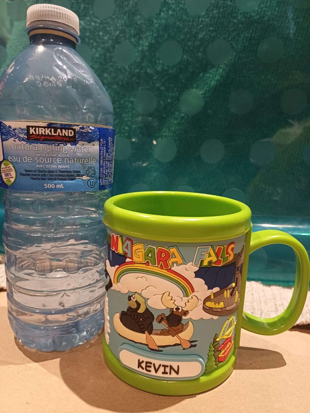 FREE, NEW: "KEVIN" Niagara Falls Souvenir Mug