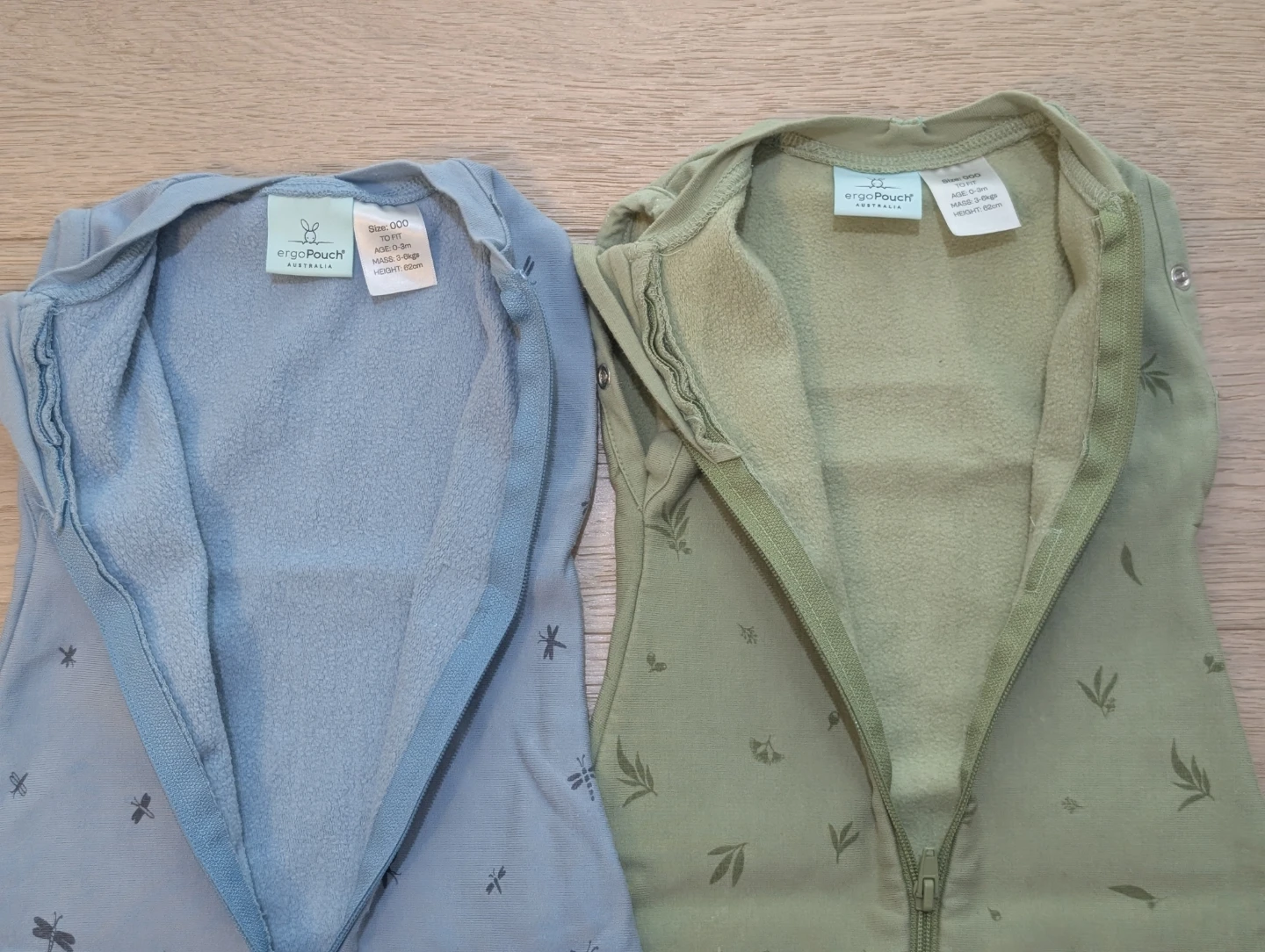 ErgoPouch Swaddle Sleep Bags - Size 0-3m (x2) - photo 3