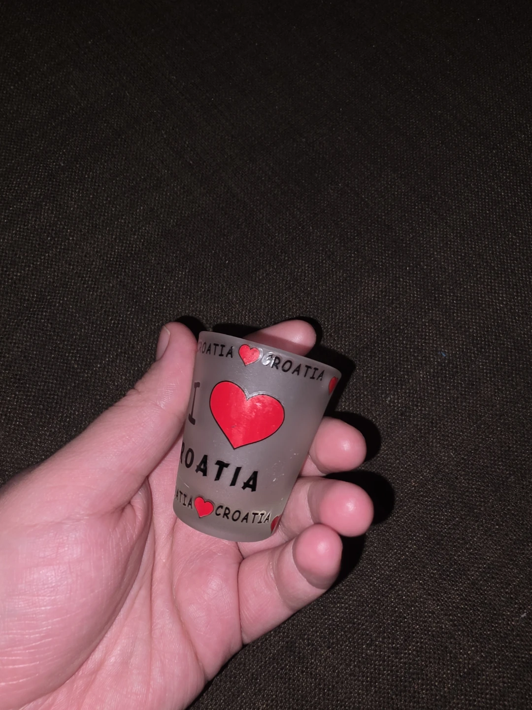 "I Love Croatia" Shot Glass - photo 2