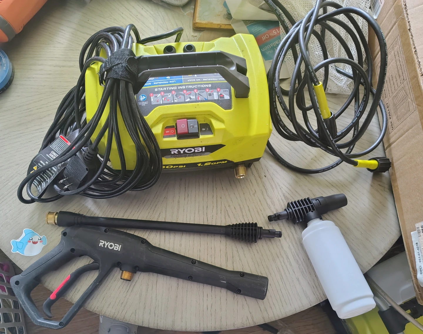 Ryobi Electric 1800 Psi Pressure Washer