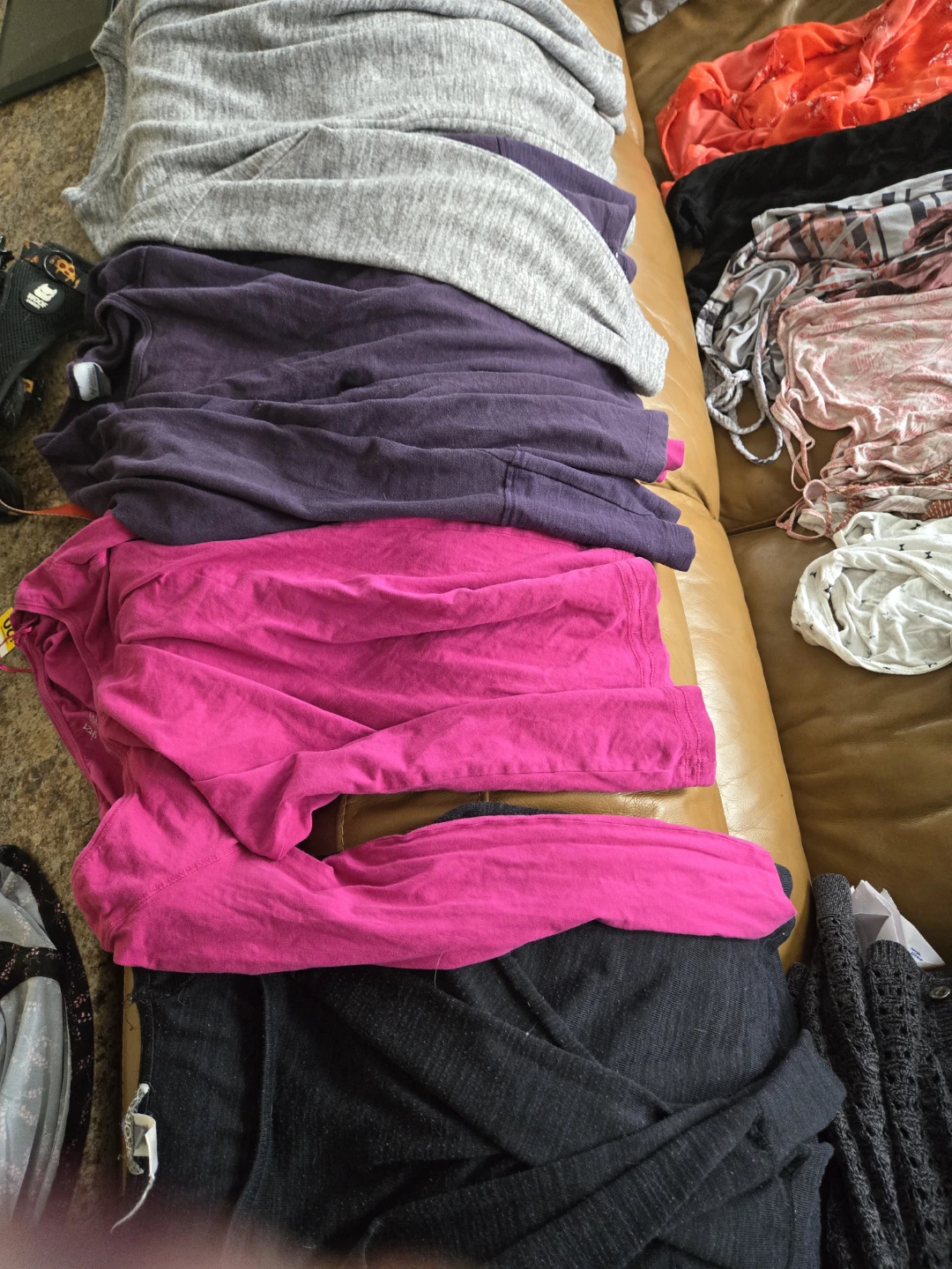 Assorted Women's Tops and bottoms size medium - photo 4