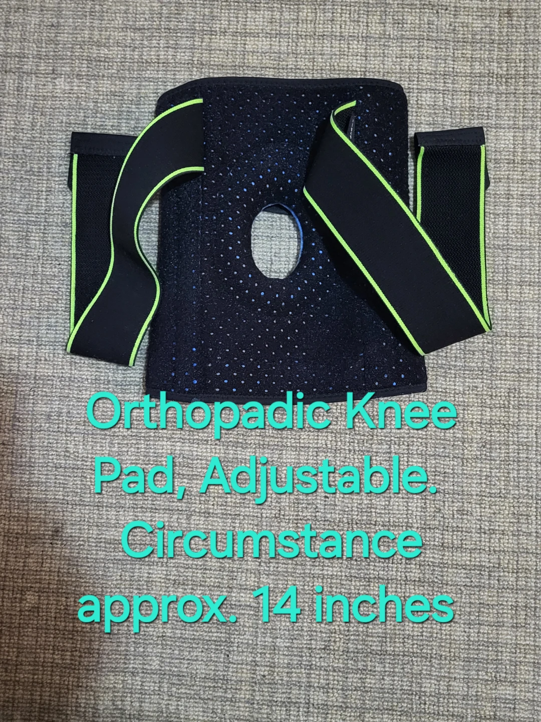 Open-Patella Orthopedic Knee Brace Pad. Universal,Adjustable