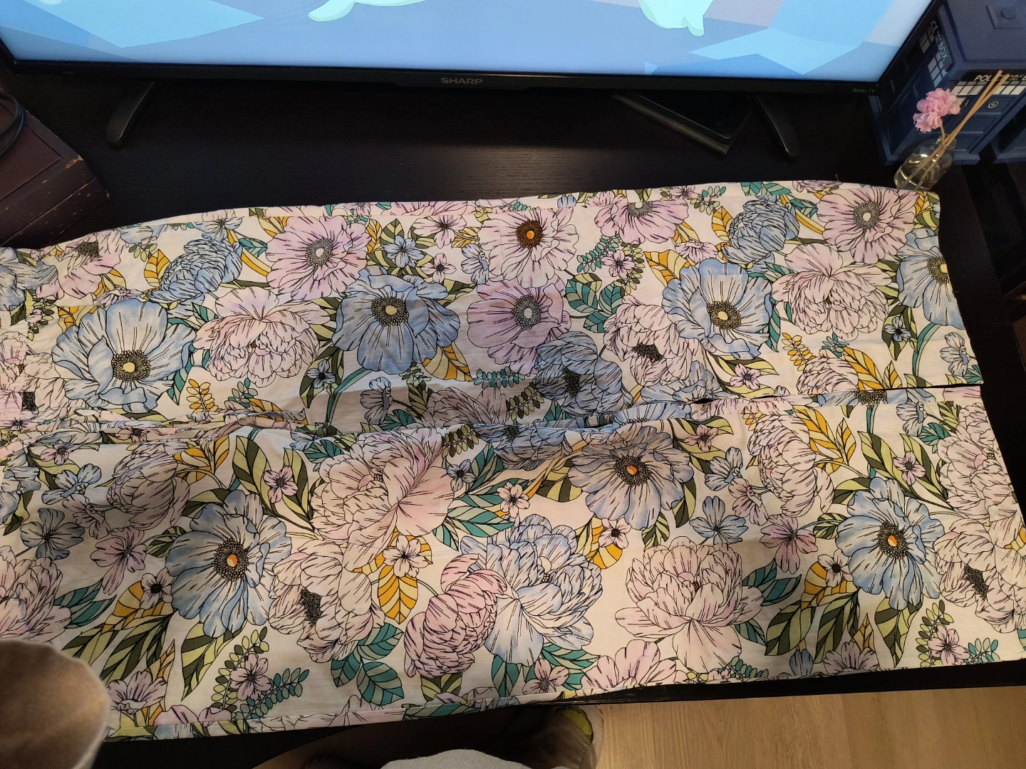 Pajama Pants - Floral & Striped