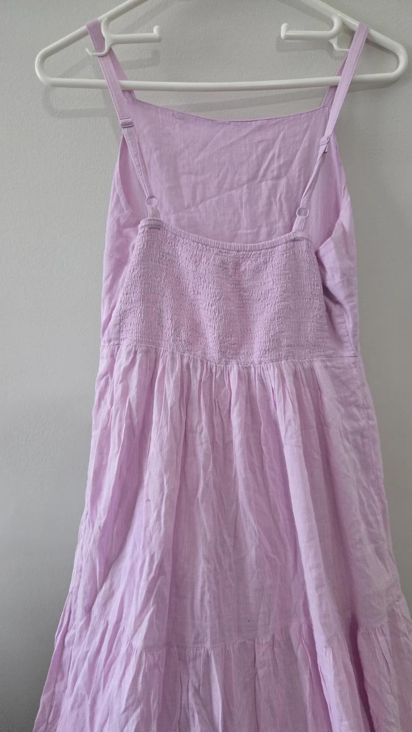 Old Navy Pink Tiered Maxi Dress Size Small 💞👚 - photo 2