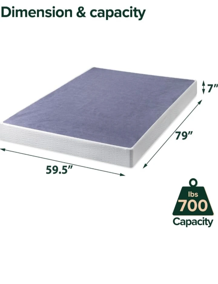Queen Metal Box Spring - photo 3