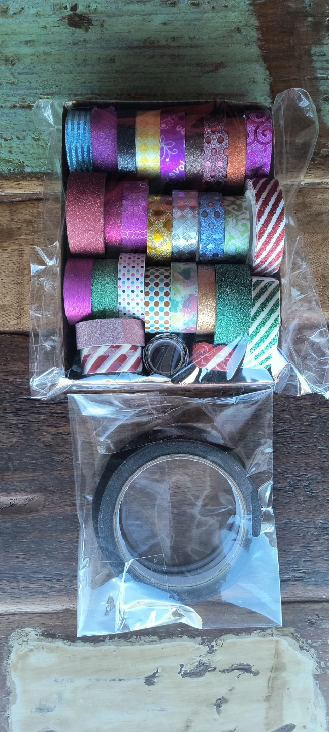 Washi Tape Set - Assorted Patterns and Colours