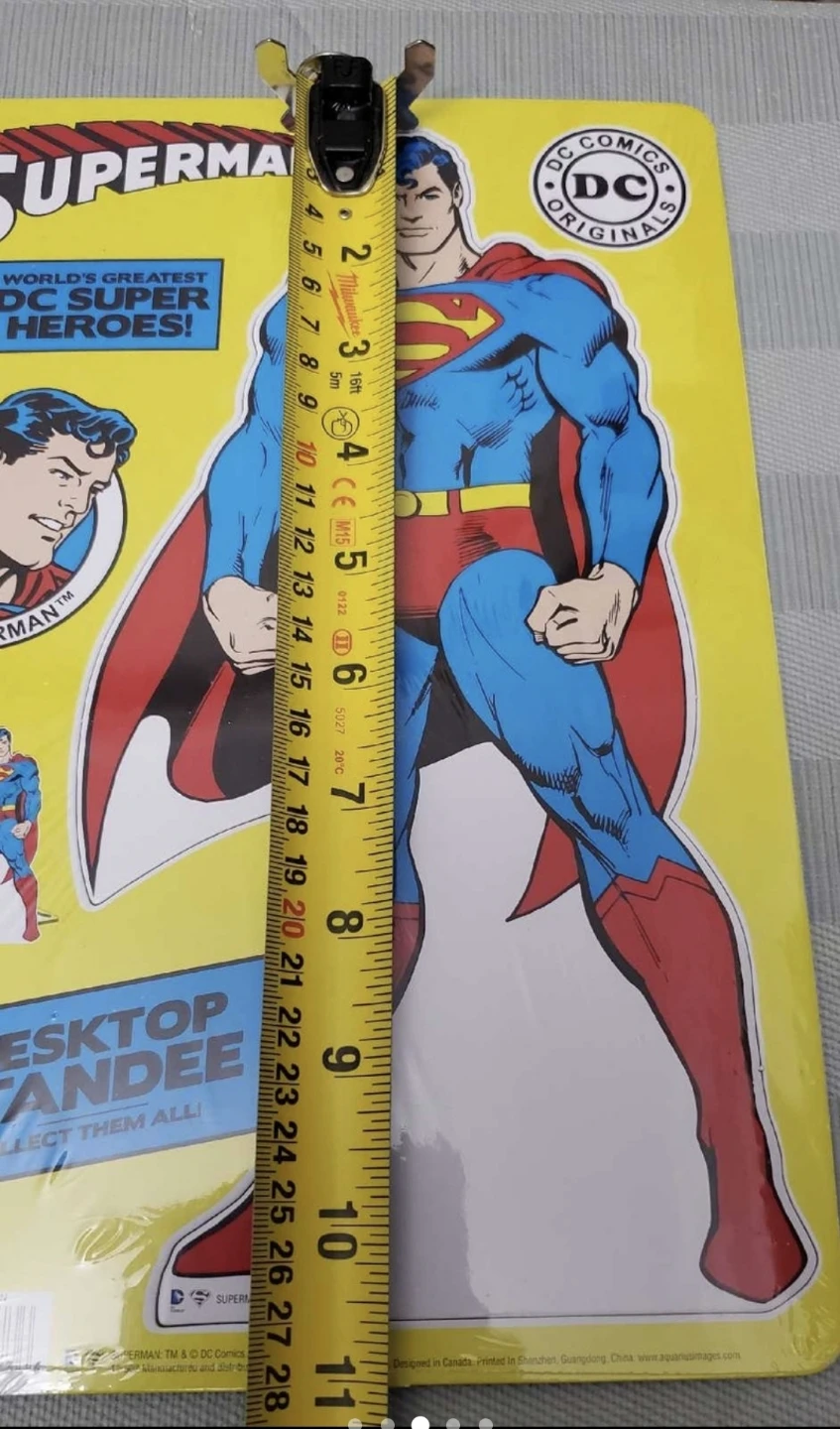 New DC comics superman desktop standee - photo 3