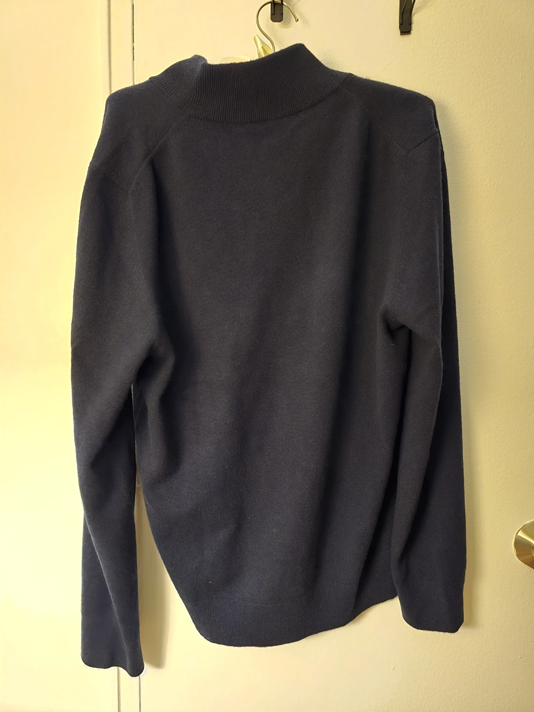 MEN Quince 100% Mongolian Cashmere Half-Zip Sweater - photo 2