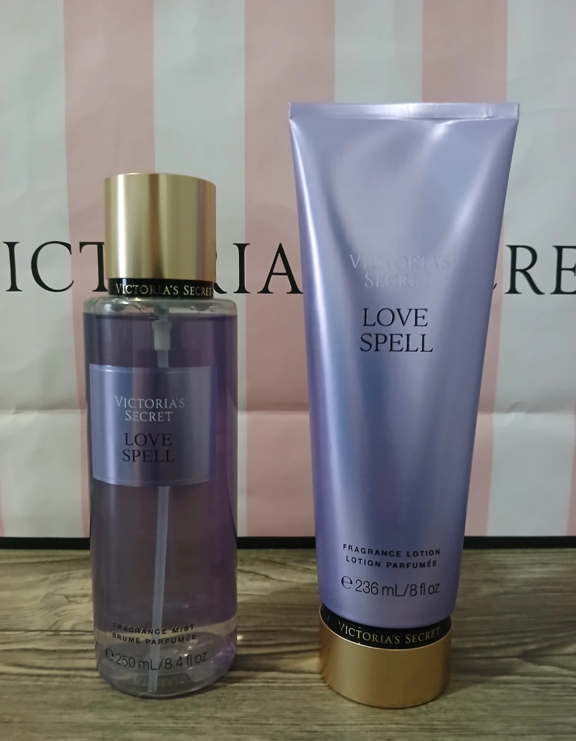 Victoria's Secret Love Spell Fragrance Mist & Lotion Set