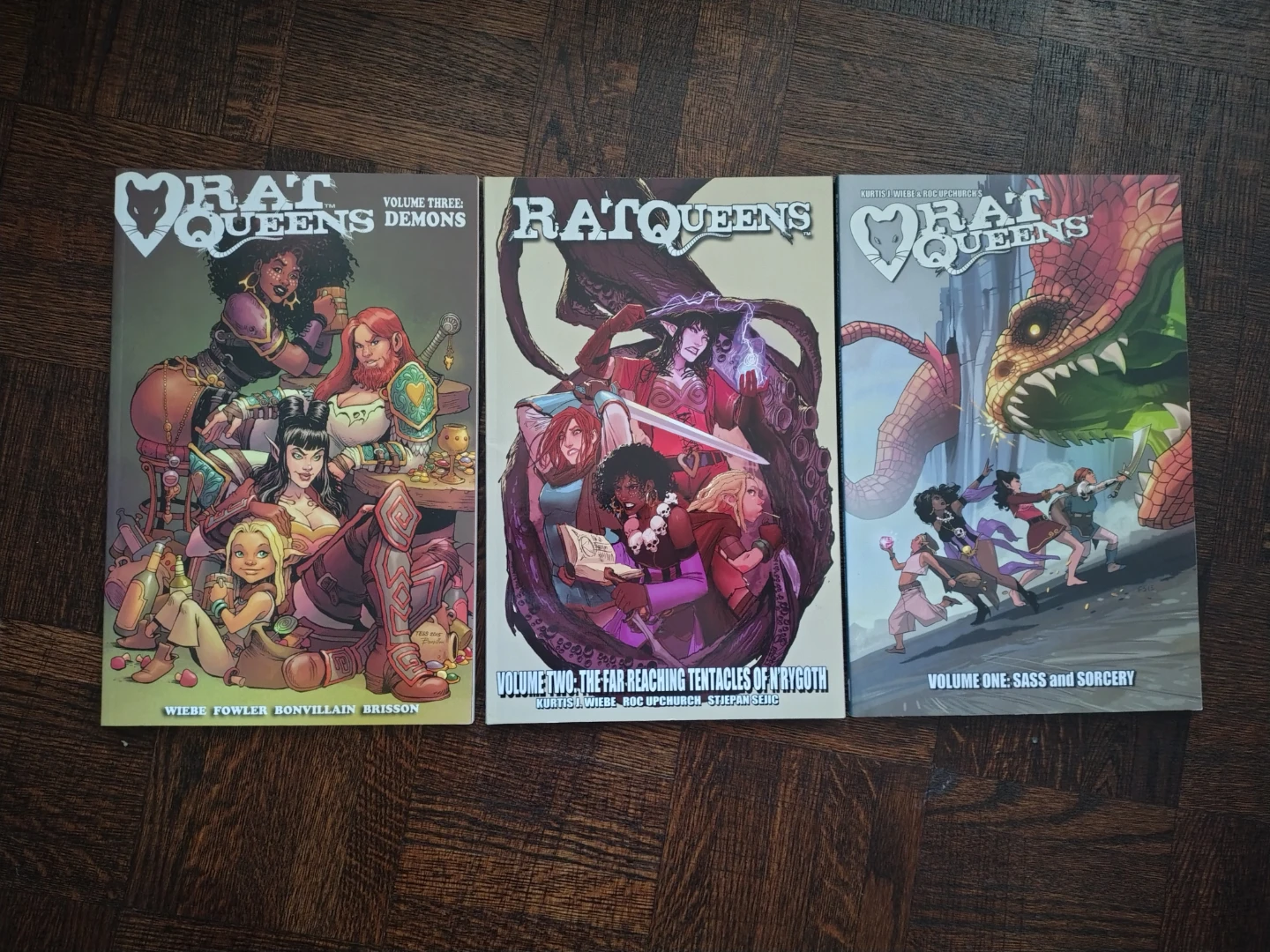 Rat Queens Volumes 1-3 Graphic Novels