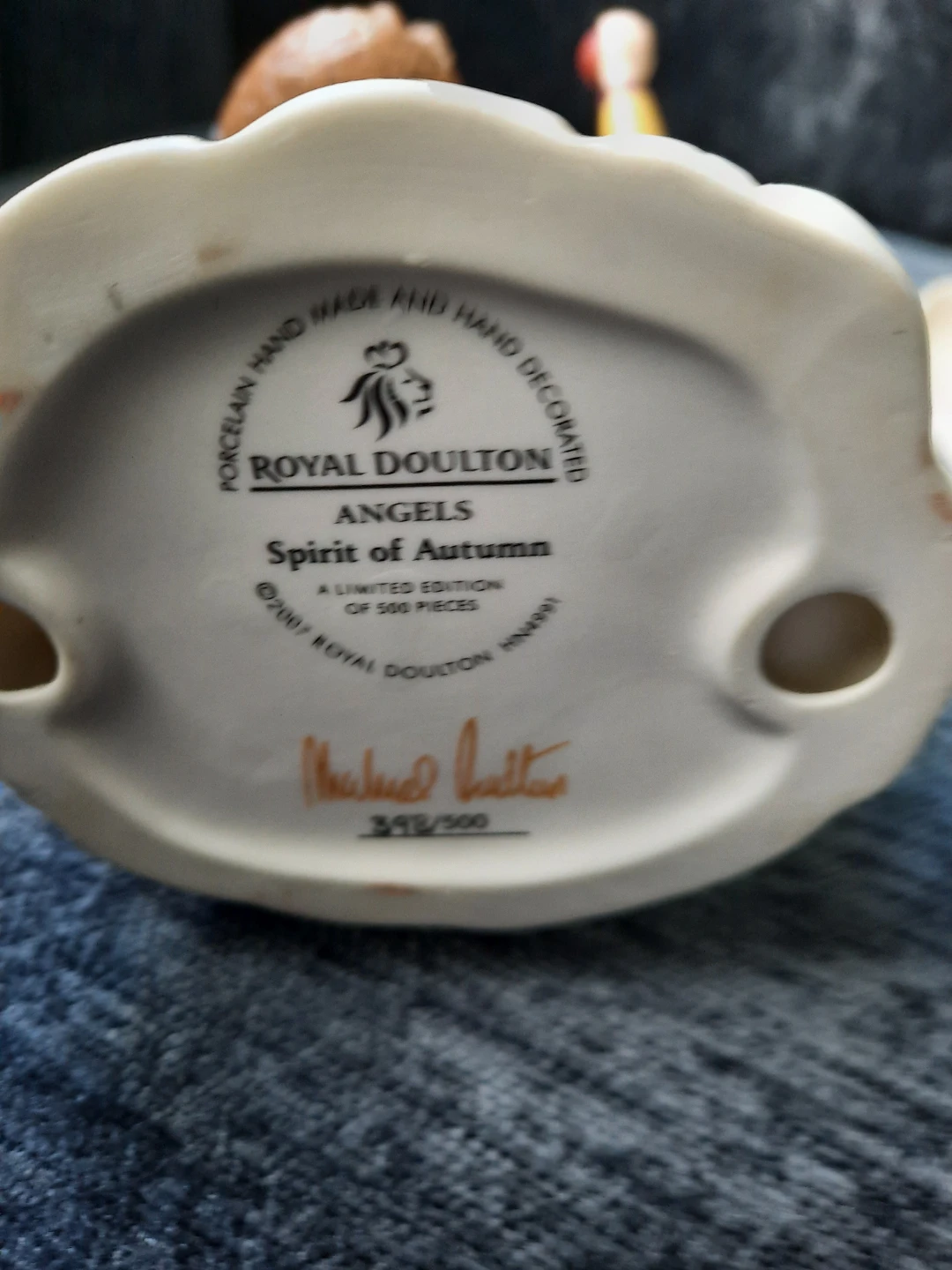 Royal Doulton Angels Spirit of Autumn Spirit of Summer - photo 5