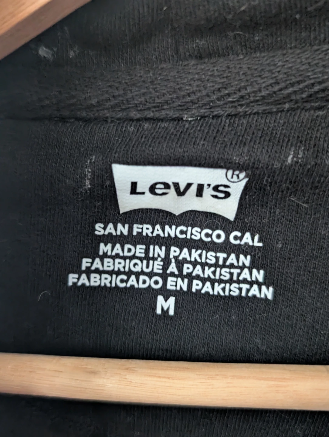 Levi's Black Hoodie Sweatshirt - photo 3