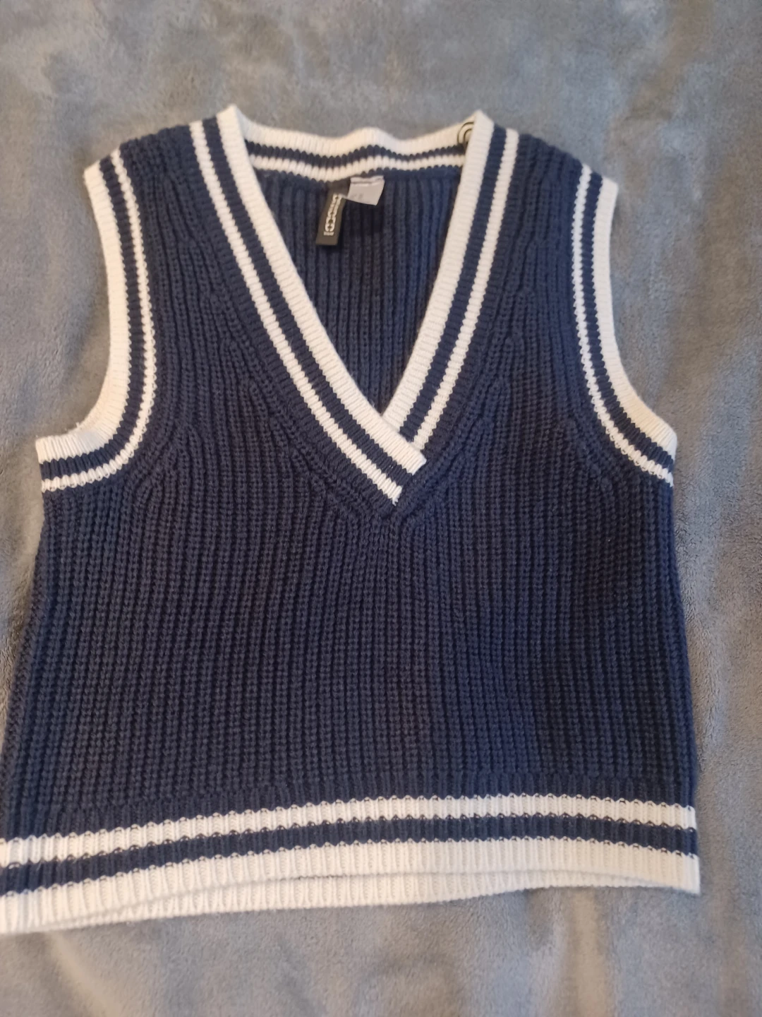 Divided H&M Navy Blue Vest - XS
