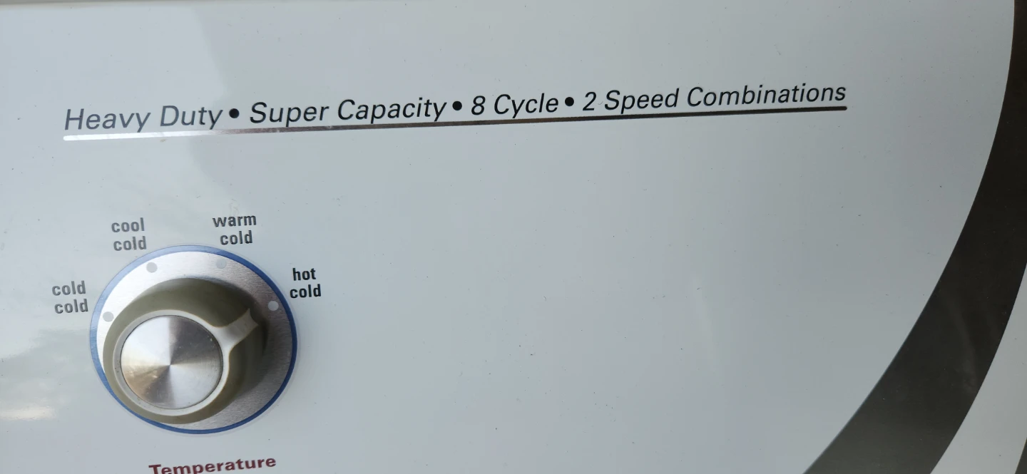Admiral Heavy Duty Washer - photo 2