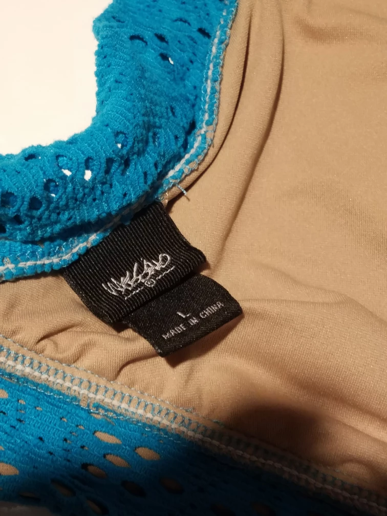 Mossimo Turquoise Crochet Bikini Swimsuit - photo 4