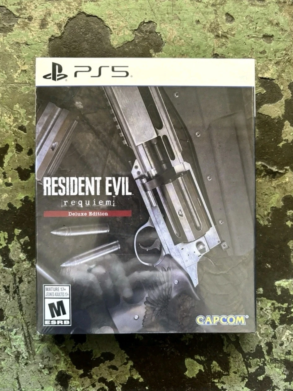 Resident Evil: Requiem Deluxe Edition PS5 Game Steelbook
