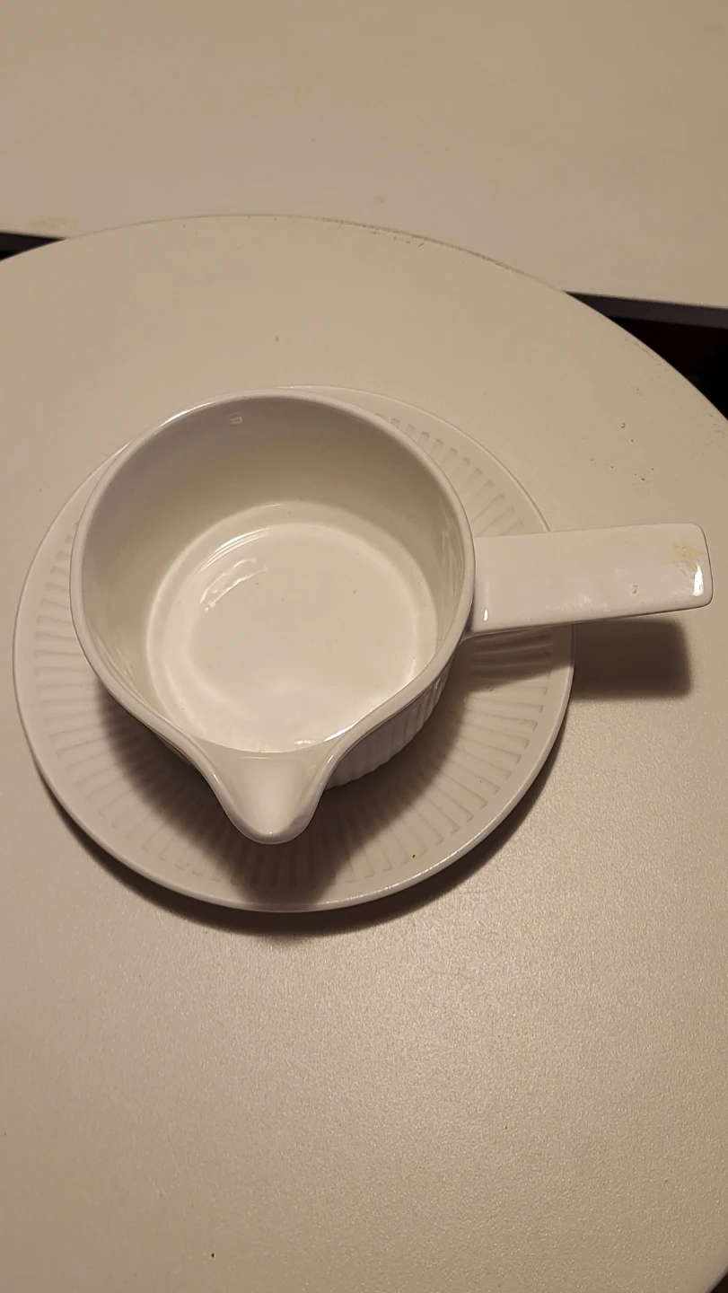 Johnson Brothers Ironstone Sauce Boat with Saucer